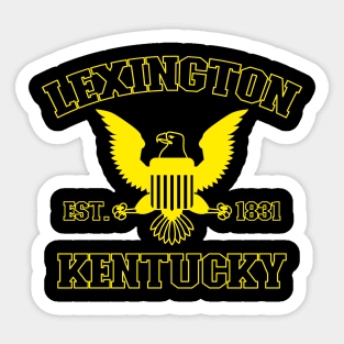 Lexington Kentucky Lexington KY Sticker